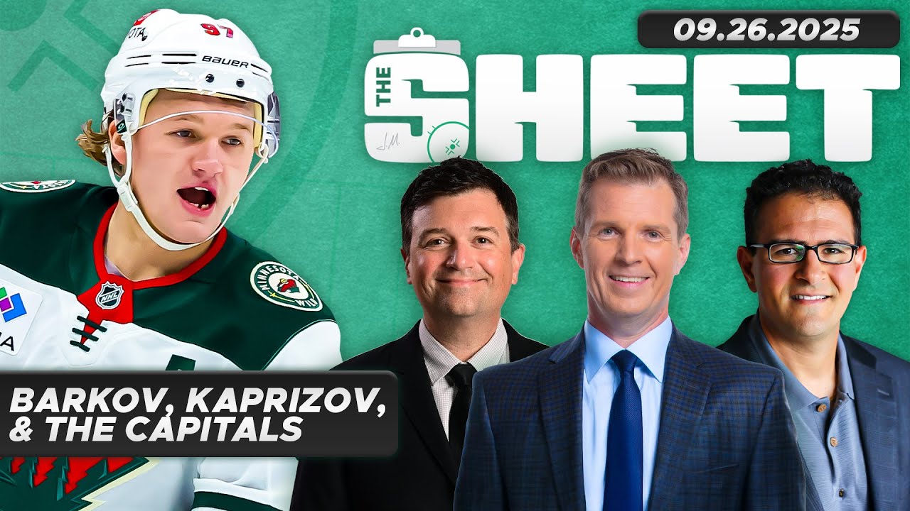 Barkov Injury, Kaprizov, and Capitals ft. Greg Wyshynski & Michael Russo | The Sheet with Jeff Marek