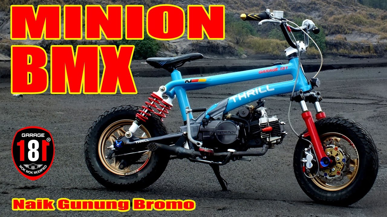 BMX CUB MINI super tangguh, mainnya ke gunung BROMO