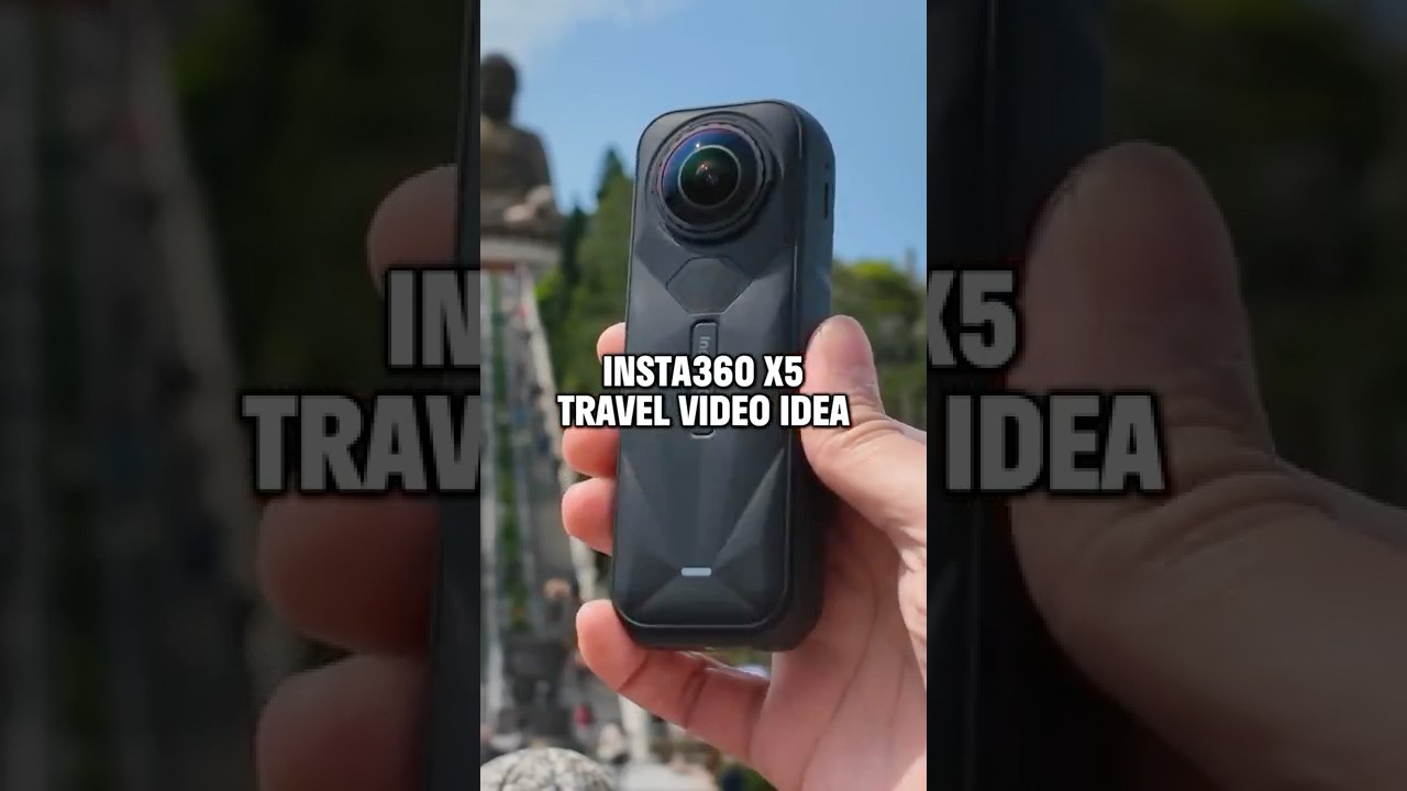 Insta360 X5 Easy Travel Video Idea