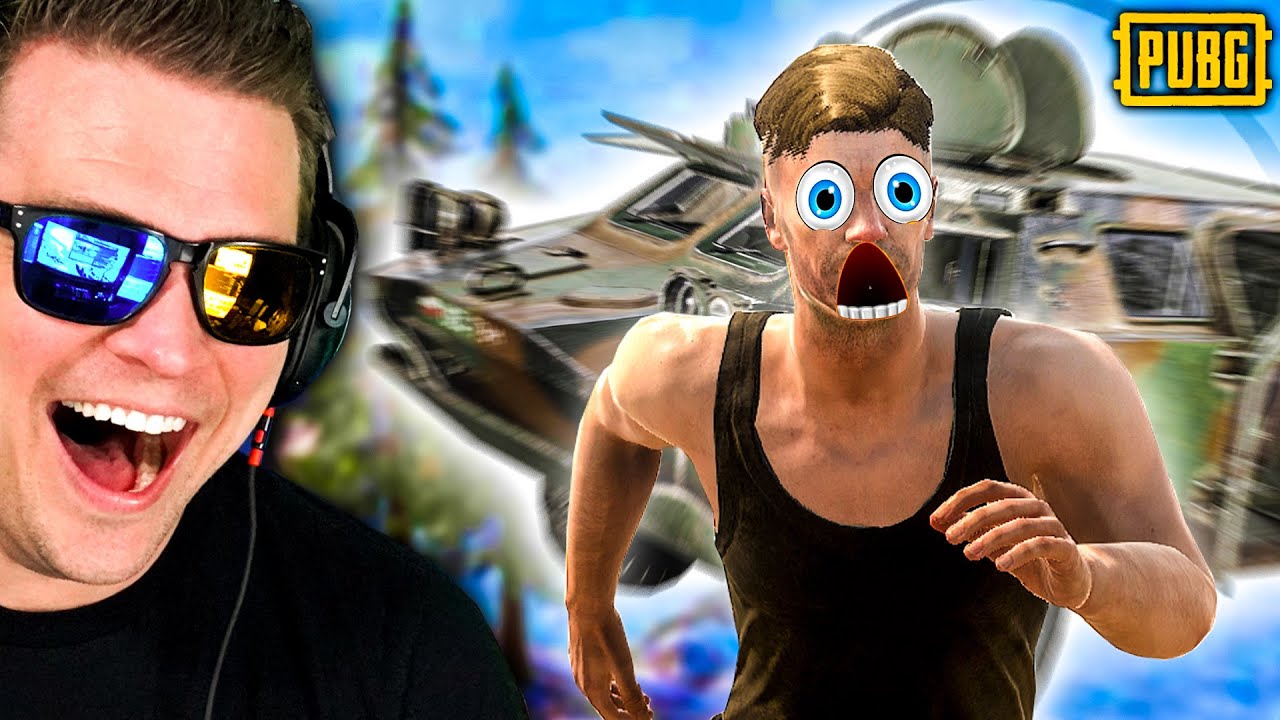 TERRORIZING people with the BRDM - PUBG