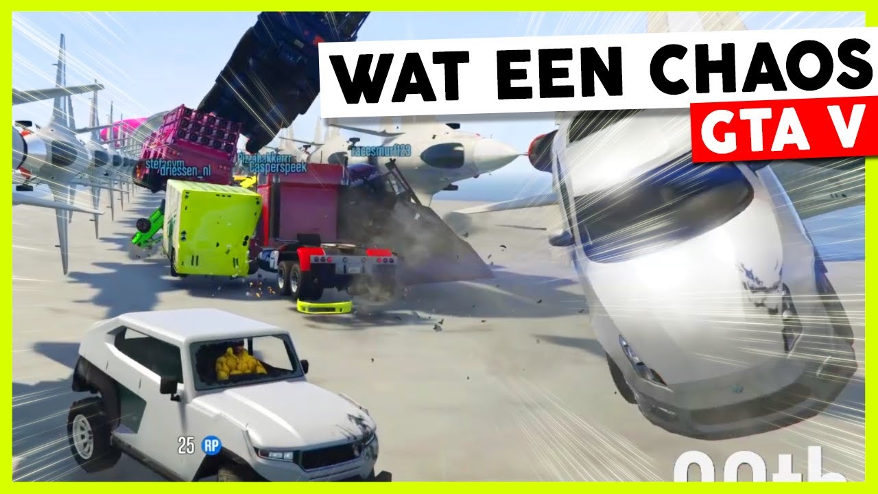 Meer CHAOS dan dit krijg je niet! | GTA V Face to Face