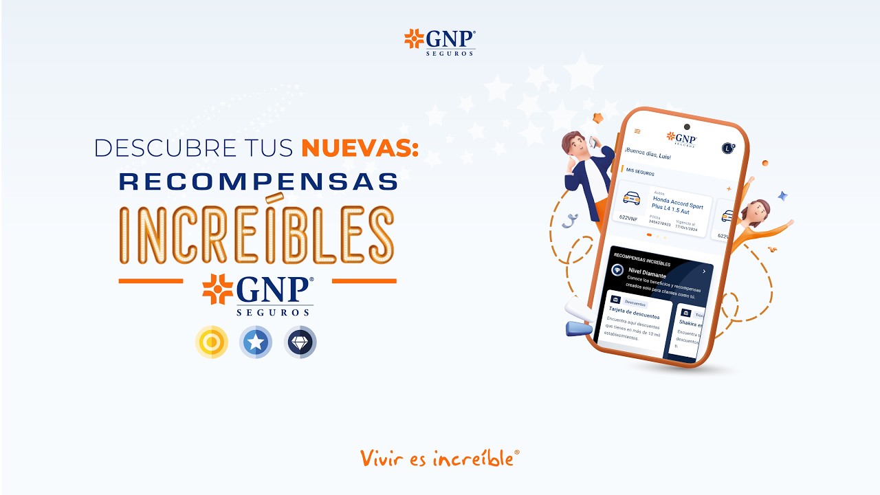 Recompensas Incre&iacute;bles GNP