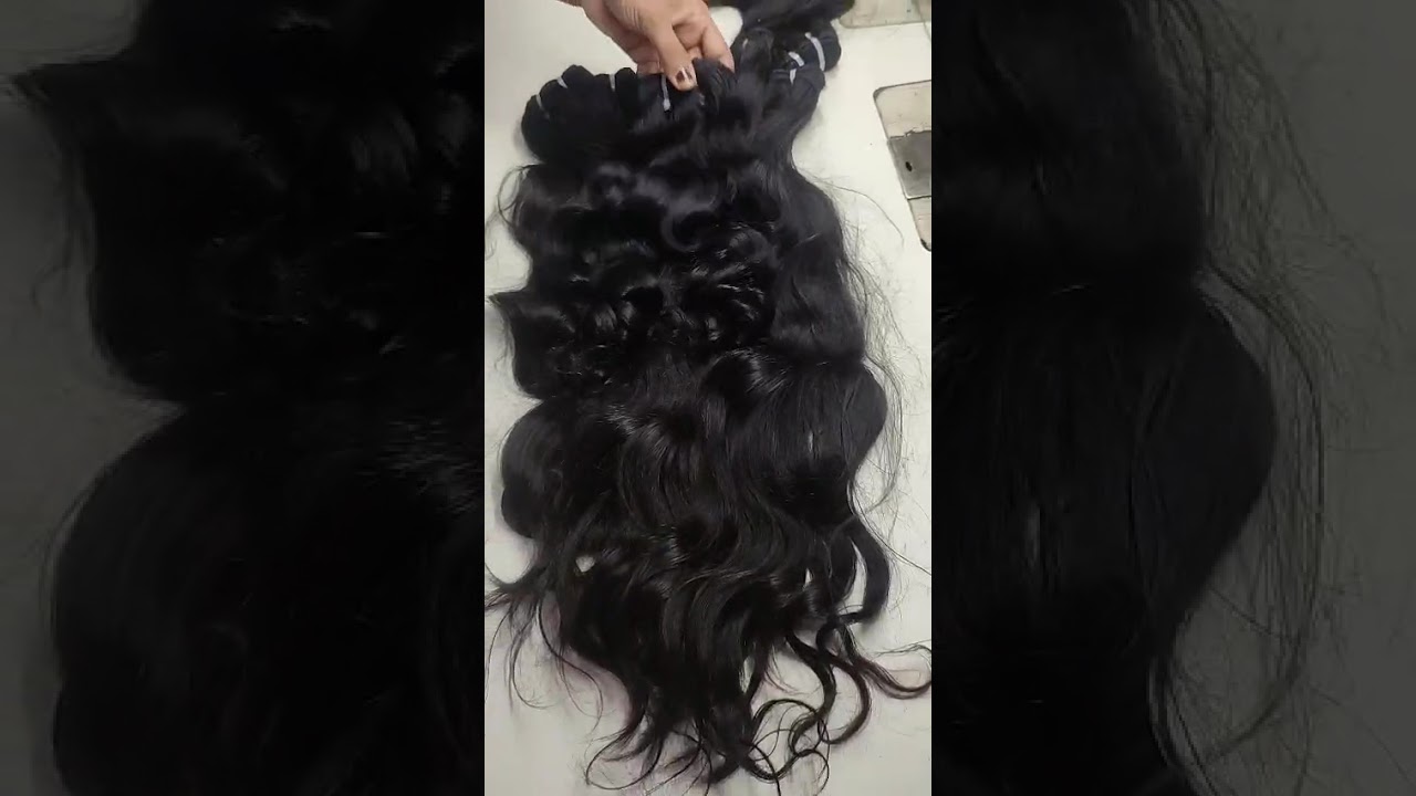 RAW NATURAL HUMAN HAIR EXTENSIONS | Available on IndiaMART