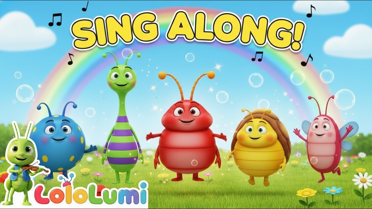 👉 Little Bug Friends Song 🐞 | Fun Nursery Rhyme for Toddlers