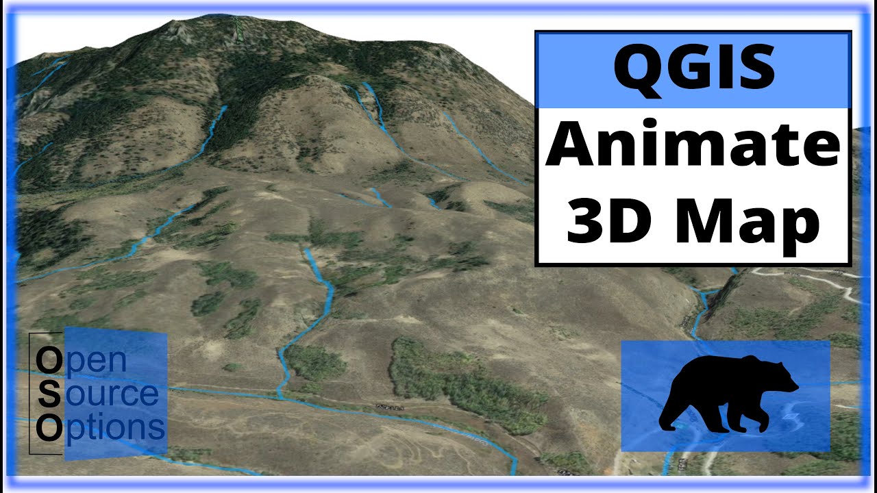 QGIS 3D Map Animation (Version 3.x)