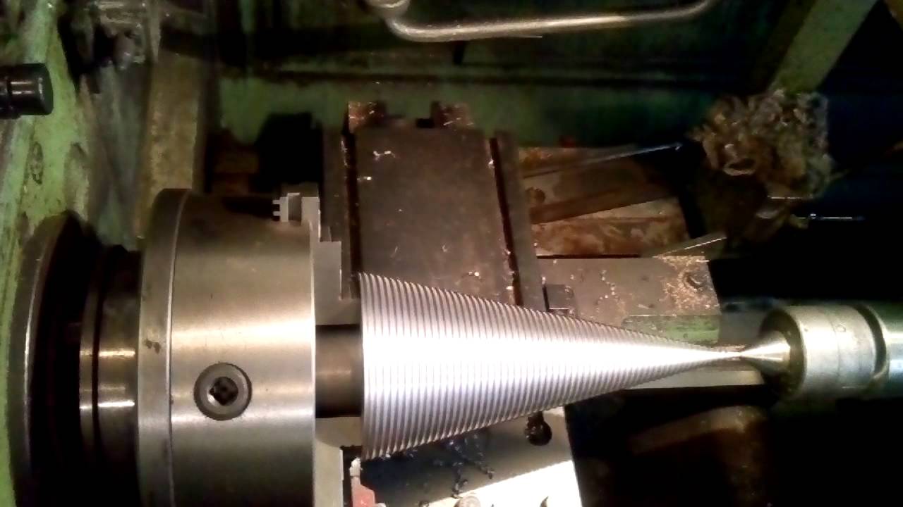 Sústruženie závitu na kužeľ 2. SUI - 50 - Turning to the thread cone 2 SUI - 50