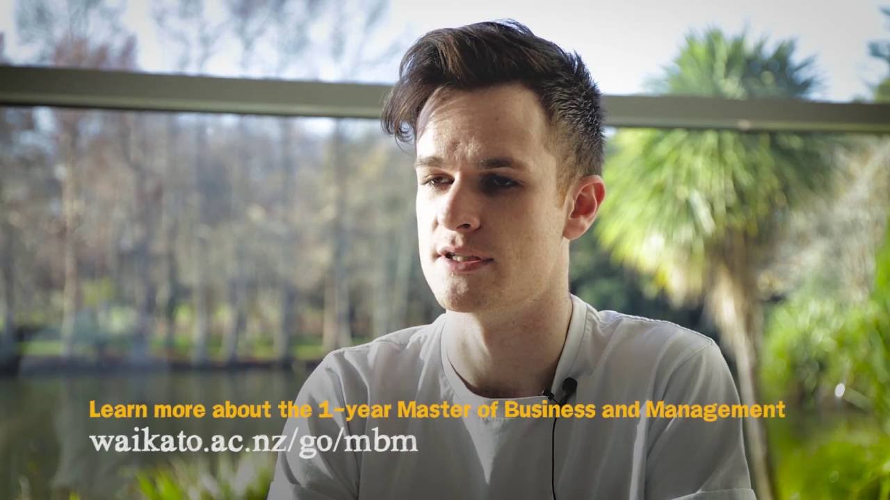 Fast-track your career with a one-year business masters at the University of Waikato (Long version)