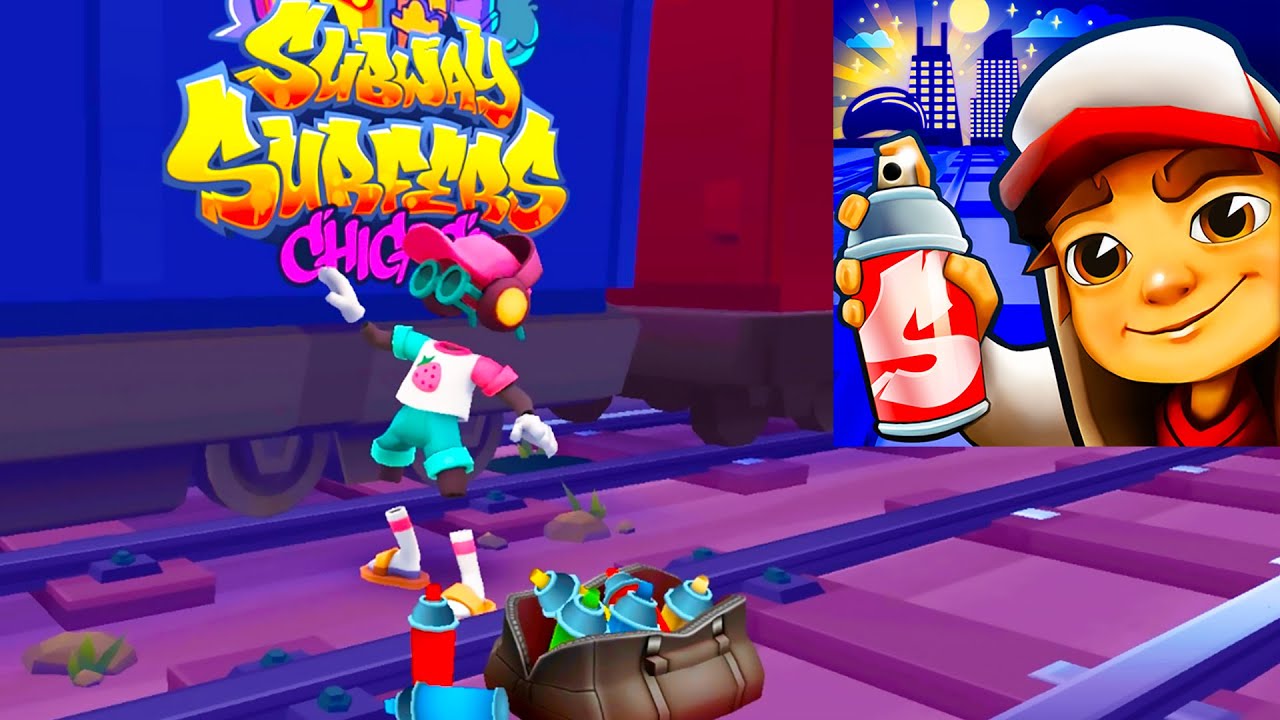 Frutti with I-Scream Board in Subway Surfers Chicago ! Version 3.11.0