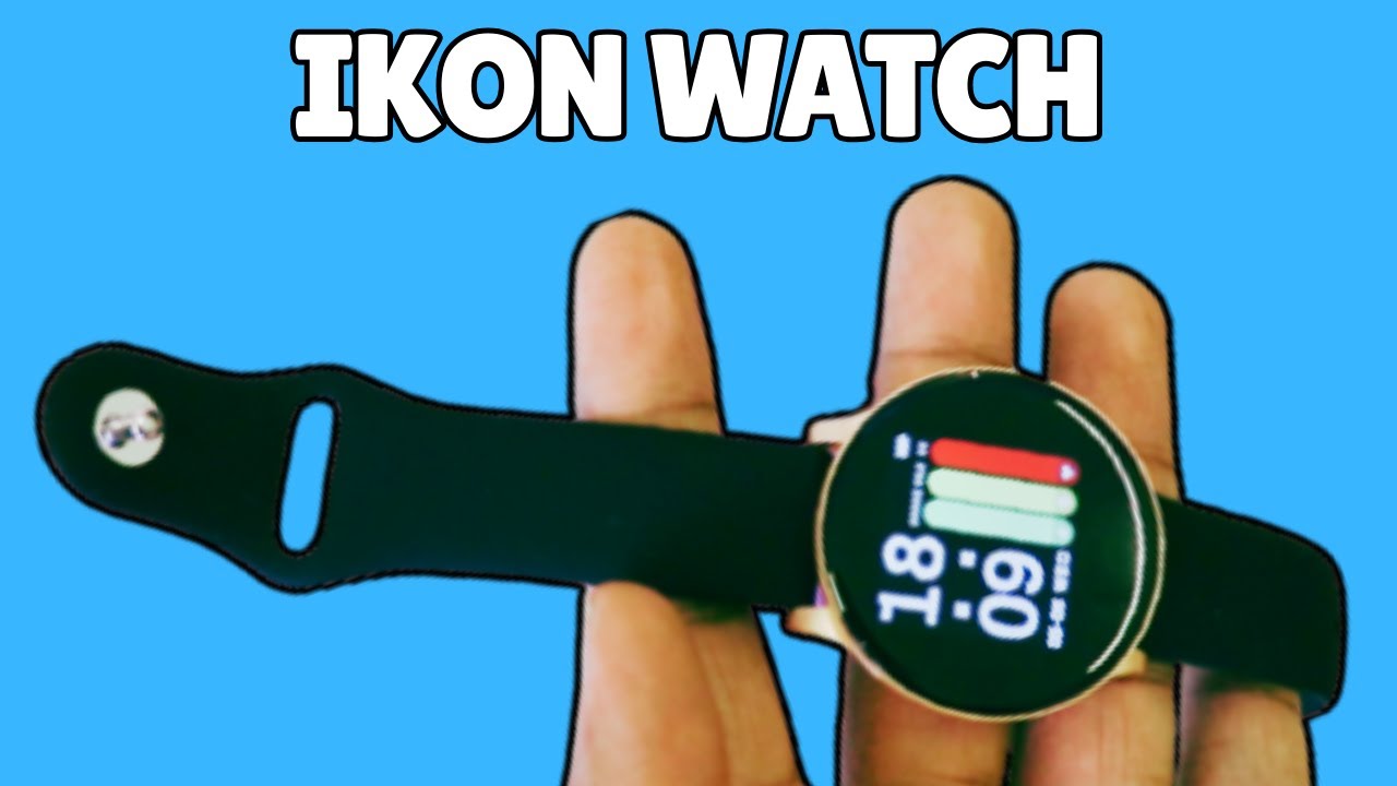IKON IK-W98 Smart Watch Full Unboxing & First Look!