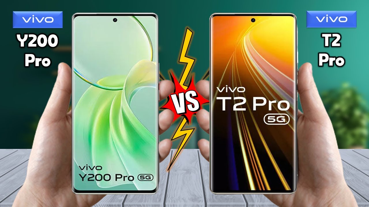 vivo Y200 Pro Vs vivo T2 Pro - Full Comparison 🔥 Techvs