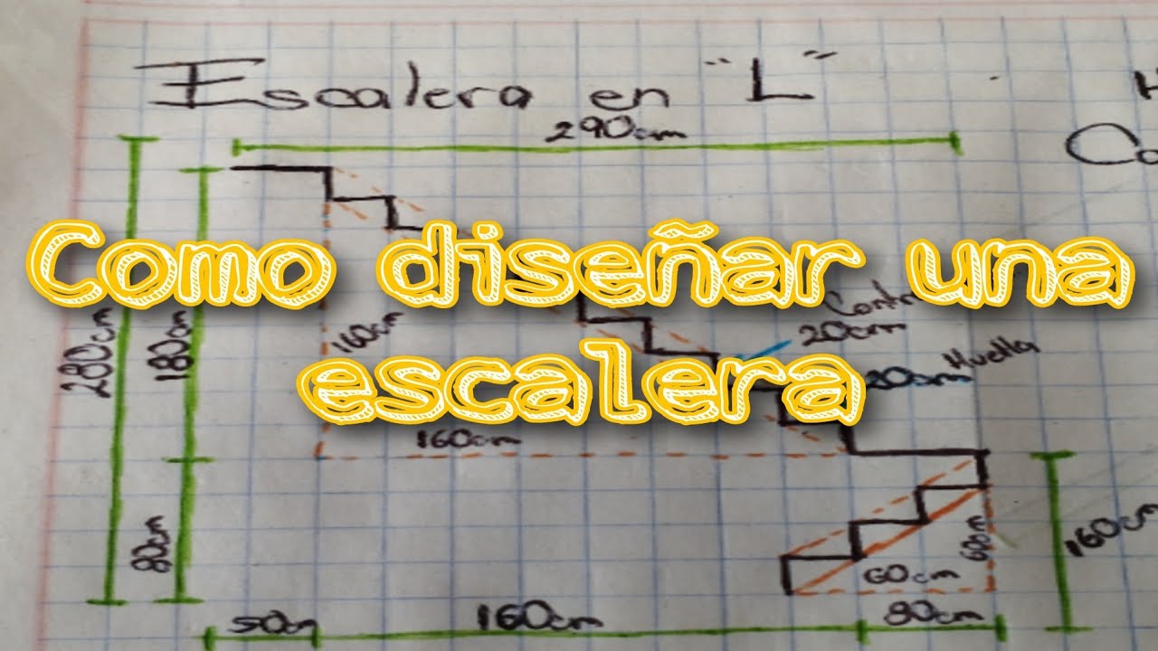 Como diseñar una escalera