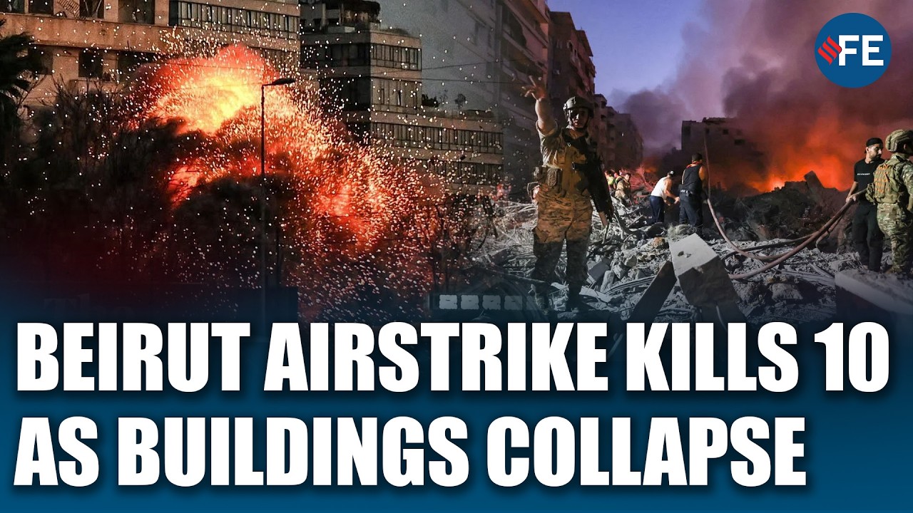 Beirut Bombed: 10 Killed As 10-Storey Building Collapses In Airstrike