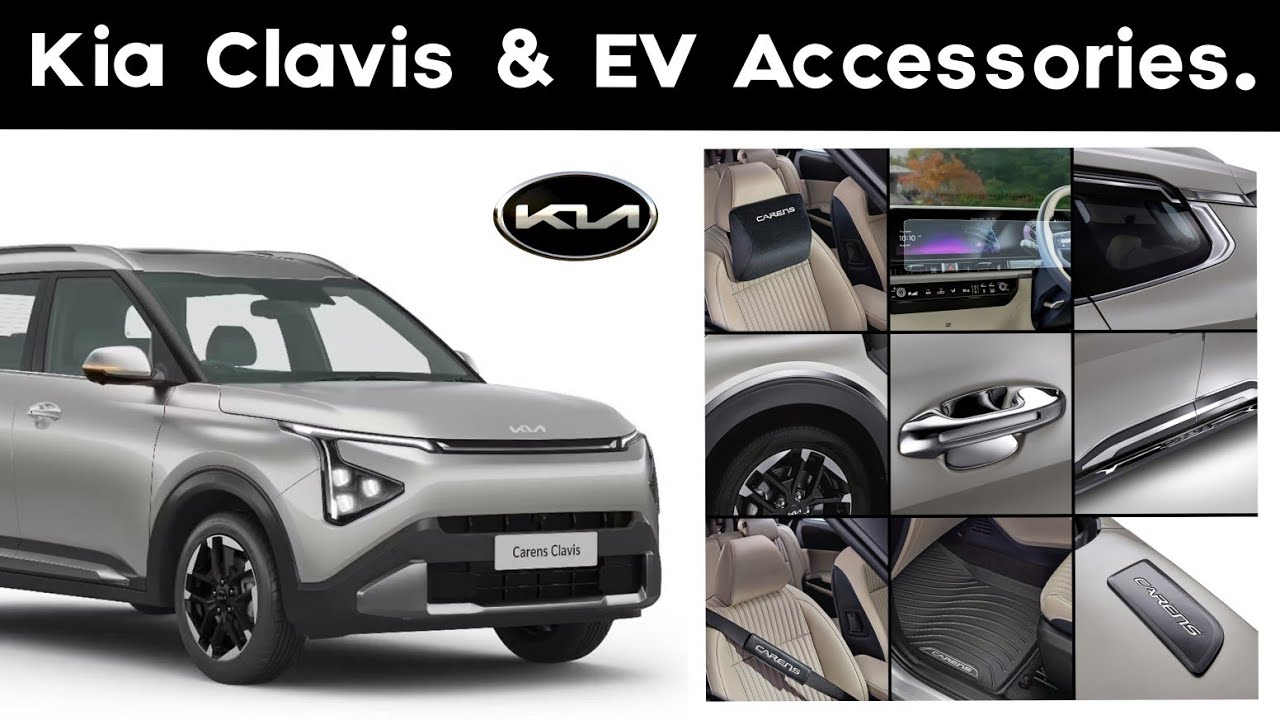 Kia Clavis & Clavis EV Accessories with price and details