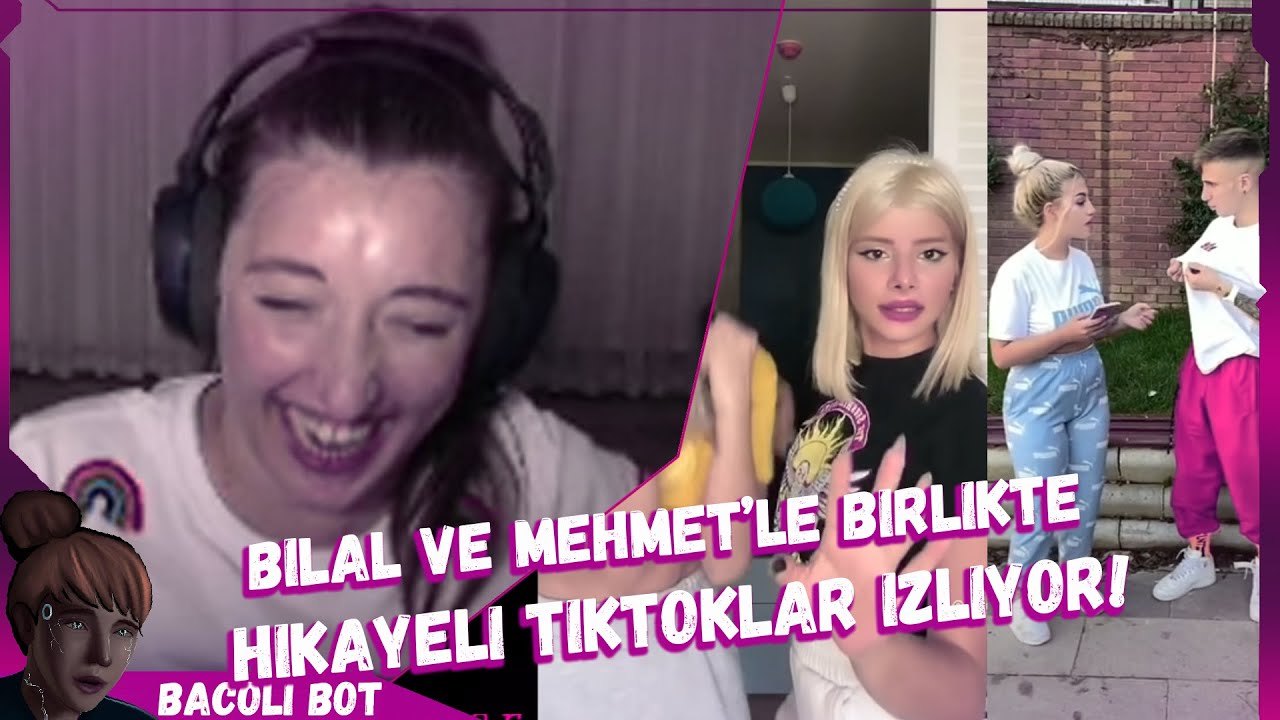 Pqueen - Bilal ve Hebeleyle Birlikte Hikayeli TikToklar İzliyor!