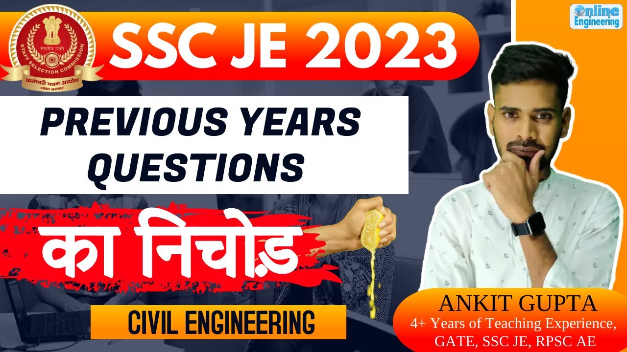 21. Contouring | SSC JE PYQs | Surveying | Ankit Gupta Sir #sscje2023