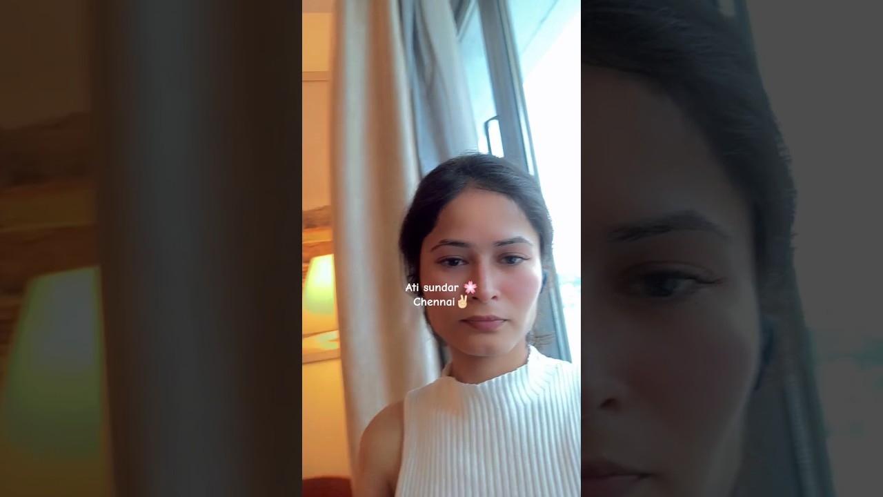 Working in chennai and staying in hotel feeling awesome 😎✌🏻🌸🍀 