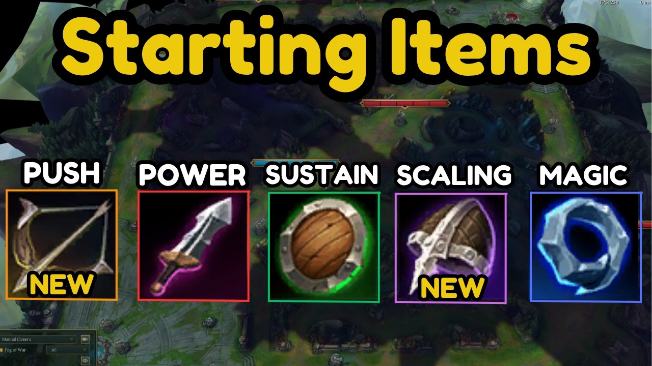 How To Choose Your Starting Items In League Of Legends (Advanced Guide)