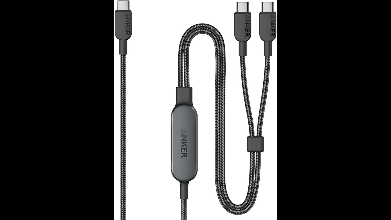 Anker USB C Cable, 4 ft 2-in-1 USB C to USB C Cable 140W Max #longvideo #anker #smartphone #amazon 