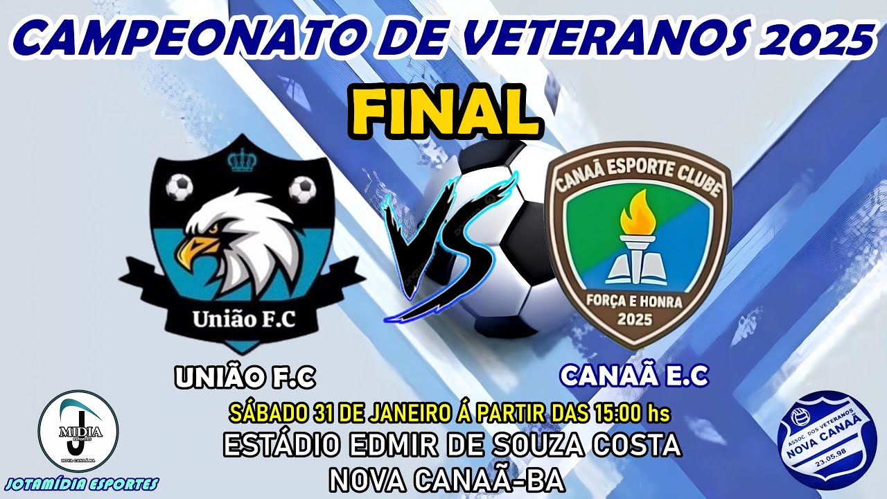 FINAL- UNIÃO FC x CANAÃ EC 1º Tempo