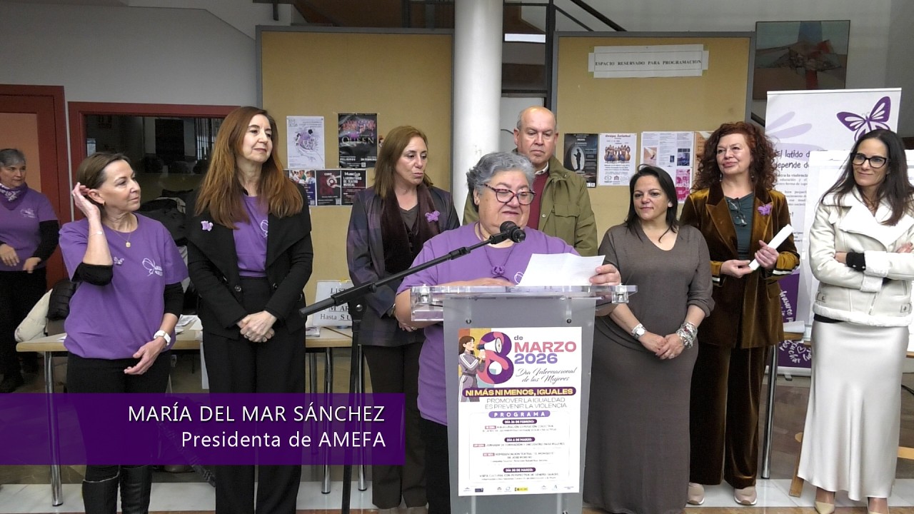 LECTURA DEL MANIFIESTO CON MOTIVO DEL 8 DE MARZO, DÍA CONTRA LA VIOLENCIA HACIA LAS MUJERES