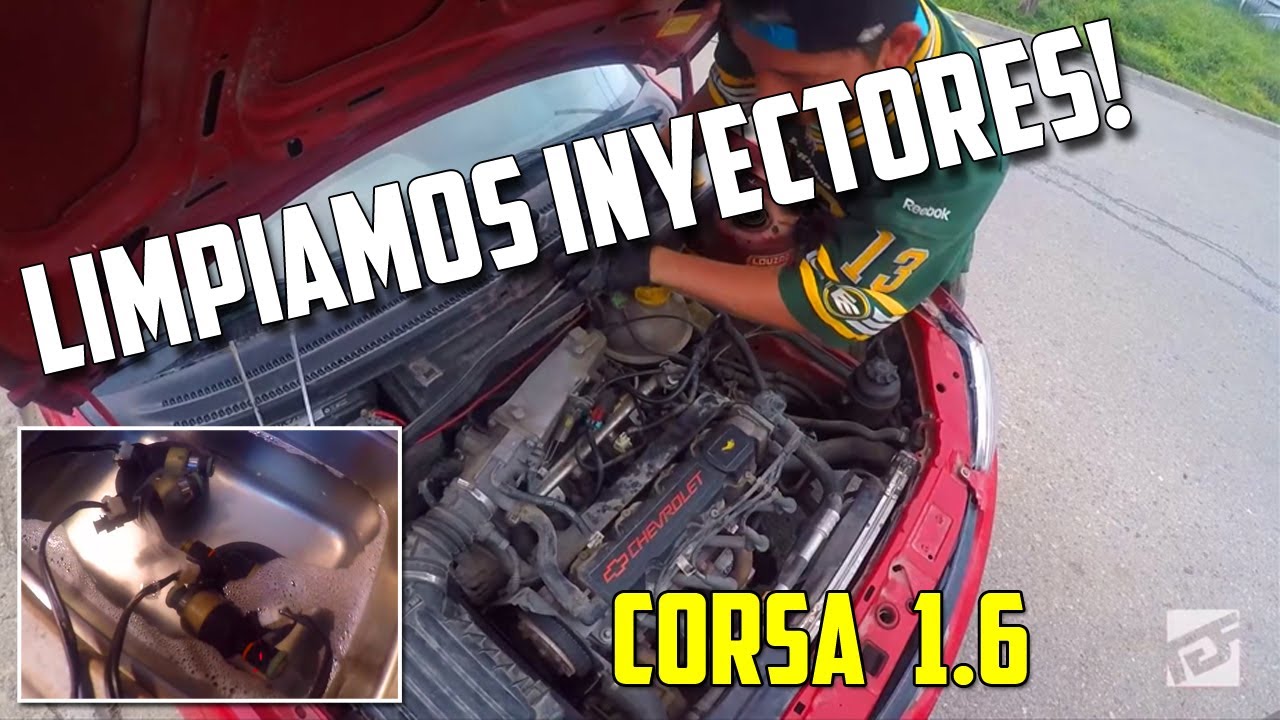 Limpiamos Inyectores Corsa Classic 1.6 - PGF