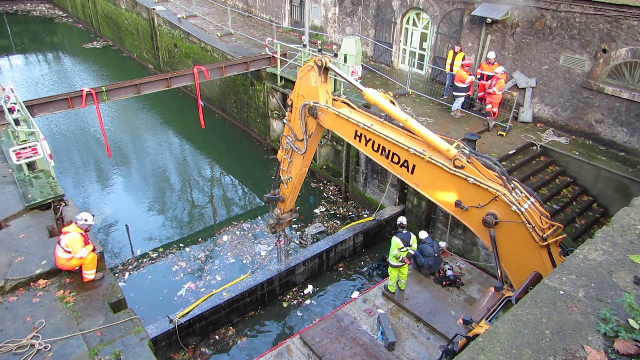 Canal Saint Martin Paris grand nettoyage de printemps 2016 #1