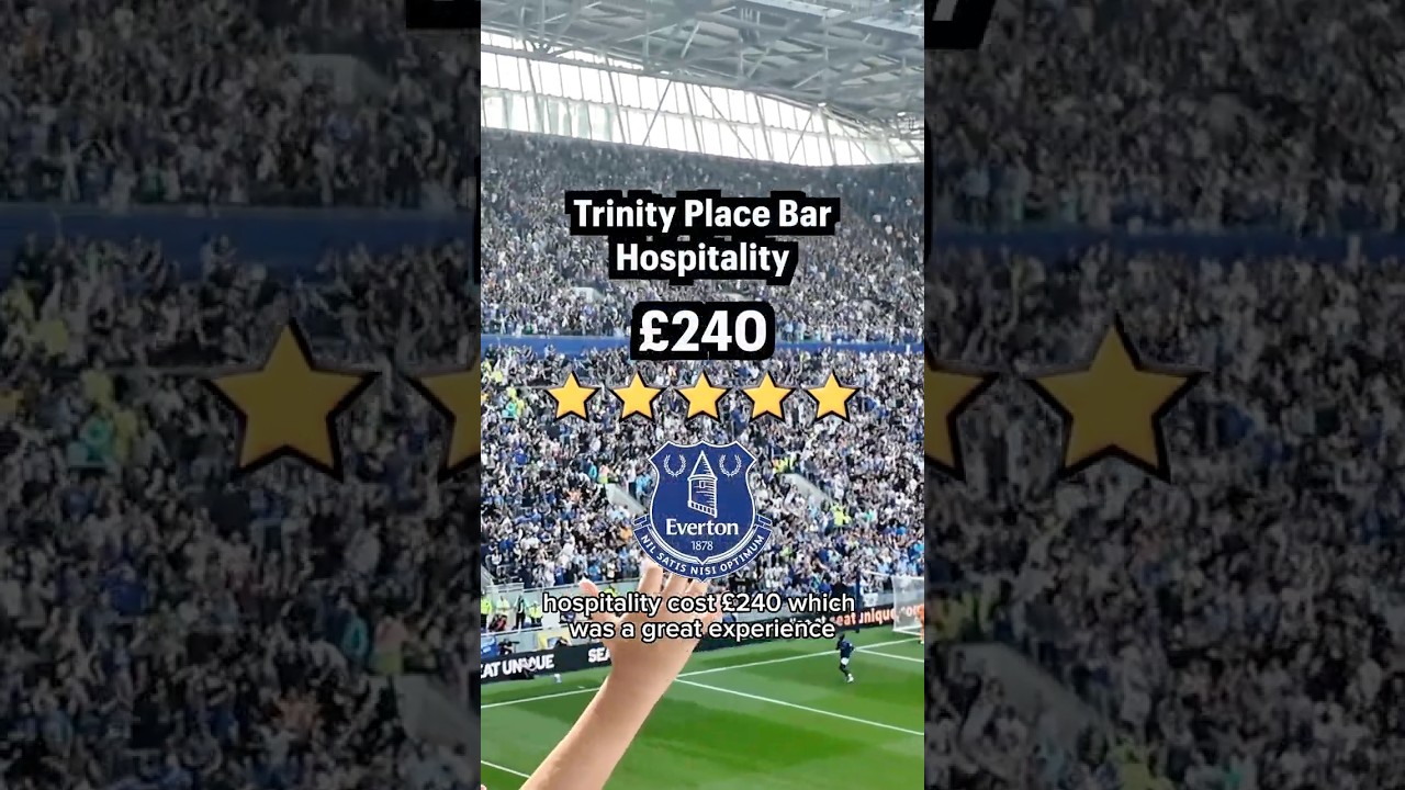 The Moment Everton Played at NEW Stadium #everton #premierleague