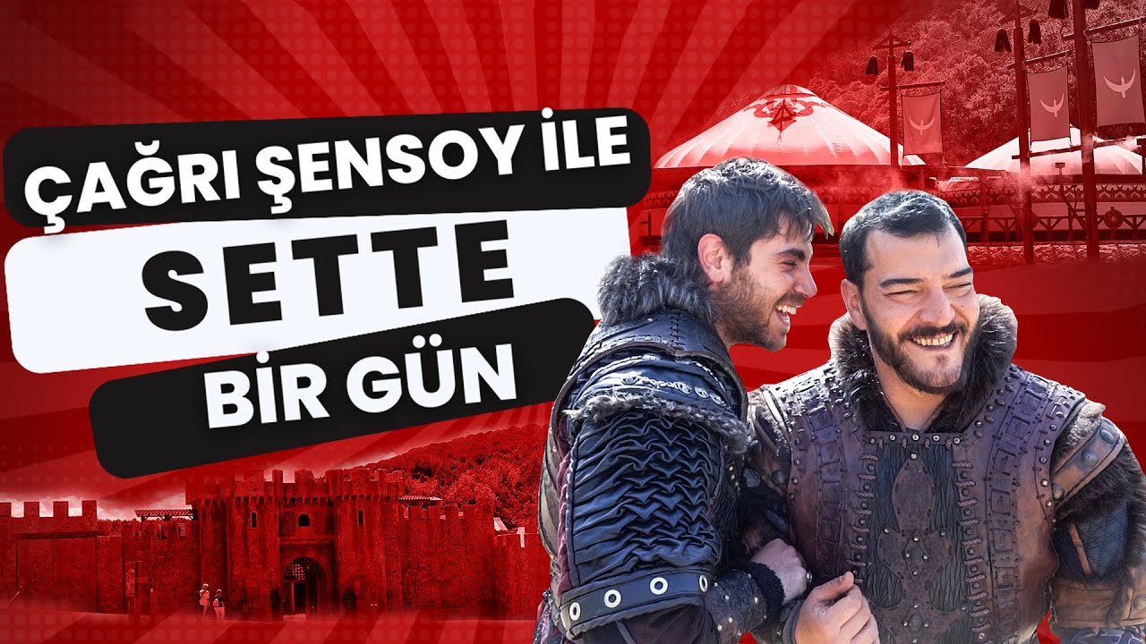 Çağrı Şensoy / Cerkutay Bey ile Sette Bir Gün Geçirdik! 😎 🎥  ⚔️