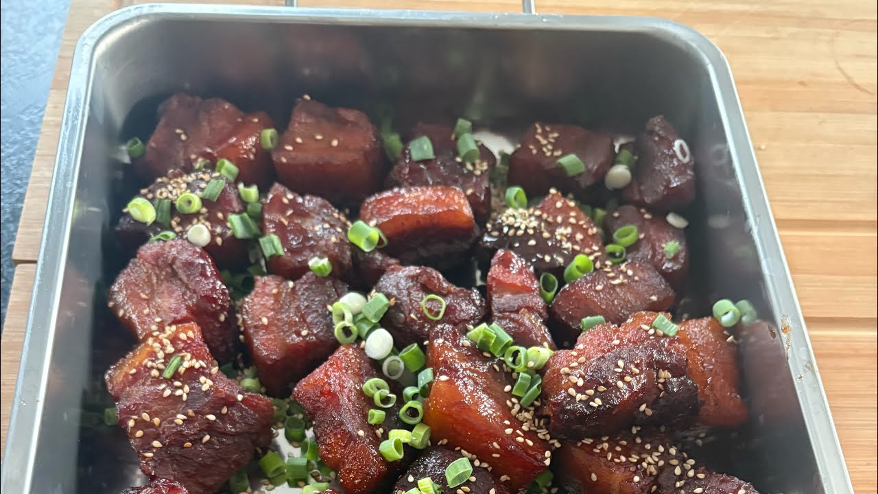 Pork Belly Pralinen
