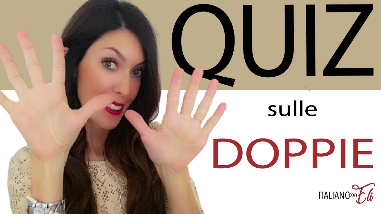 Improve your Italian Pronunciation: Double Consonants Challenge Quiz! [ITA audio - ENG subs]