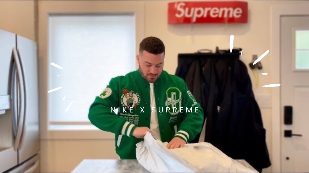 SS22 Supreme x Nike Corduroy & Crewneck Unboxing + Try on