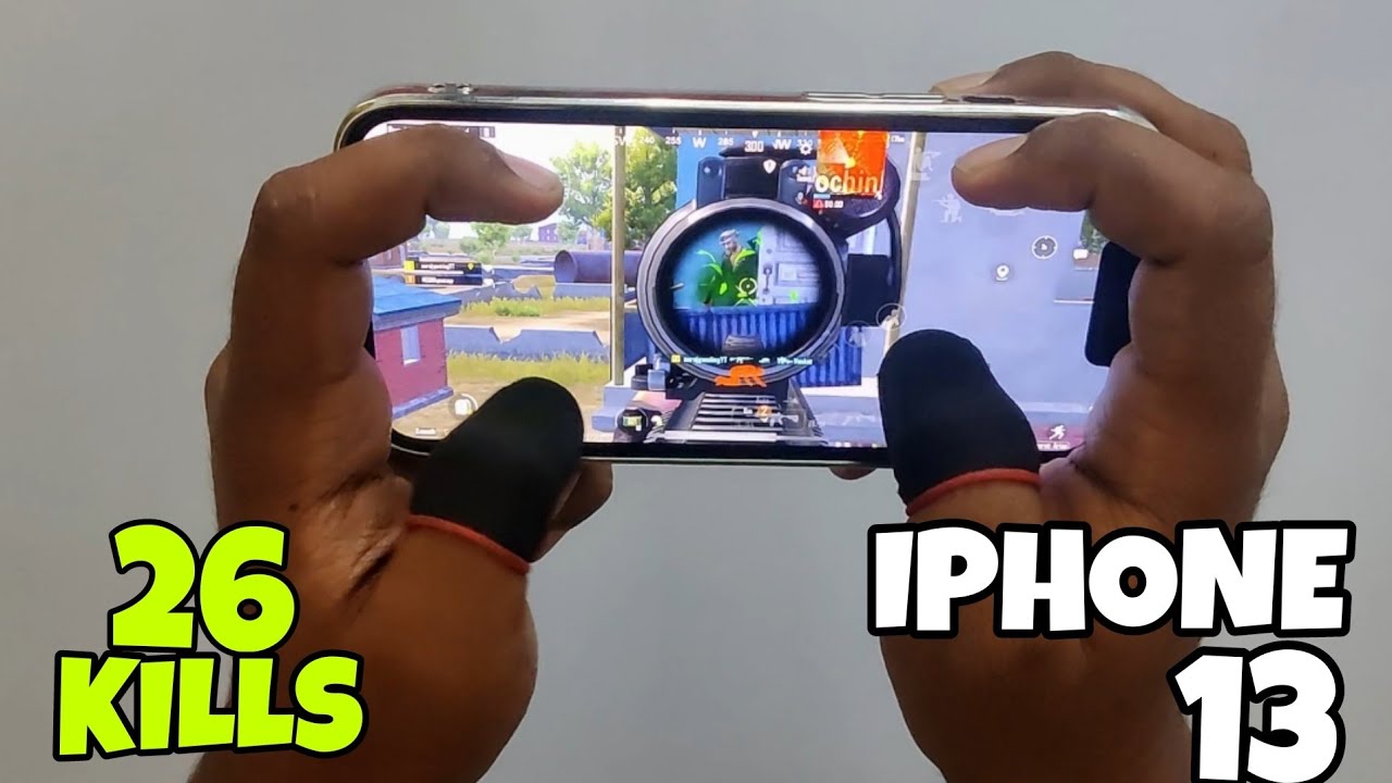 IPHONE 13 Full Handcam (26 KILLS) Chicken Dinner | Best Gaming iPhone in 2022🔥🔥