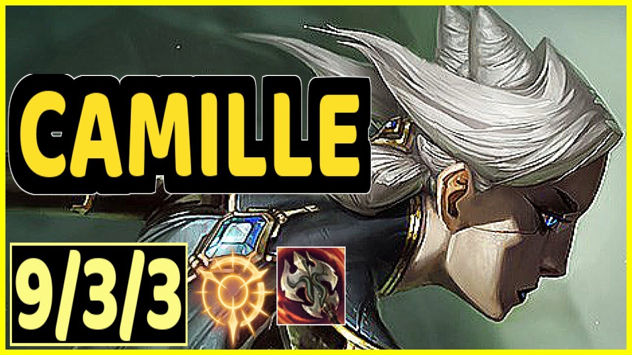 CAMILLE VS KAYLE - 9/3/3 KDA TOP GAMEPLAY MASTER I