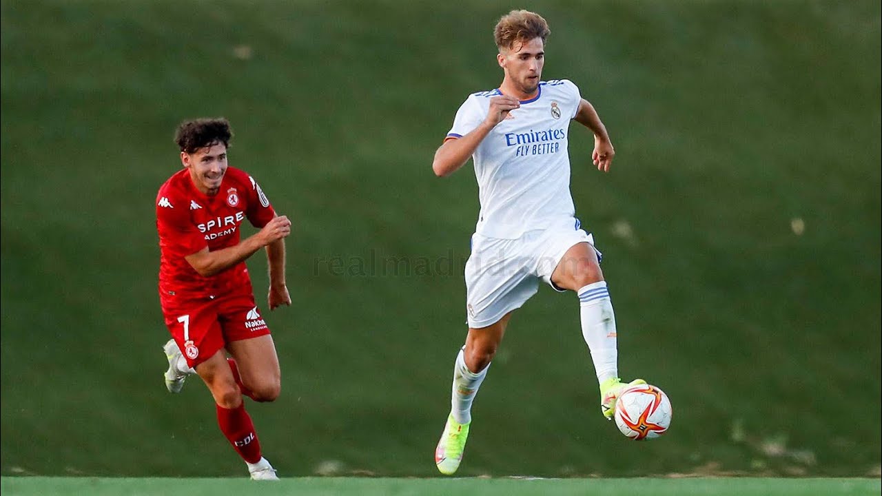 Pablo Ram&oacute;n - Real Madrid Castilla vs San Fernando (04/09/2021)