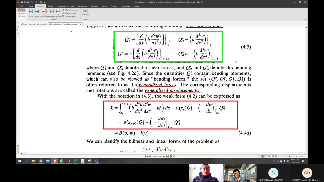 5. Euler Bernoulli FEM