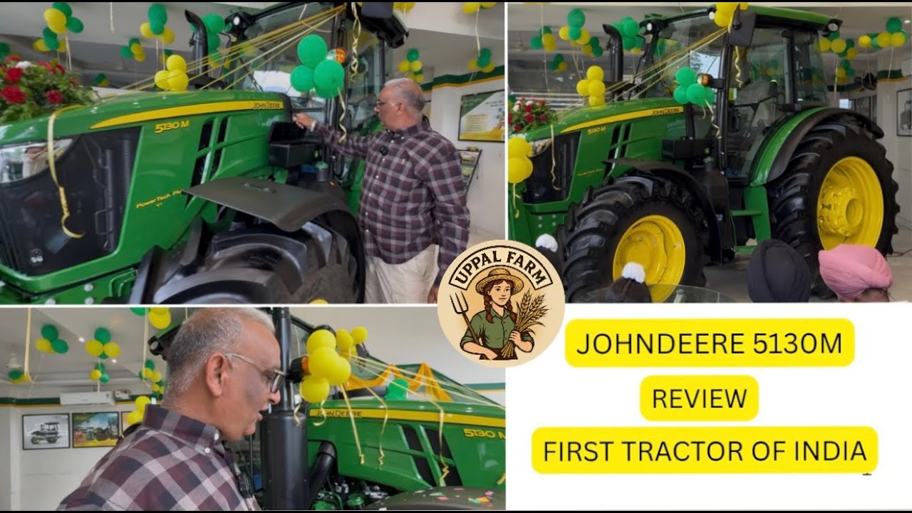 JOHNDEERE 5130M REVIEW| UPPAL FARM|