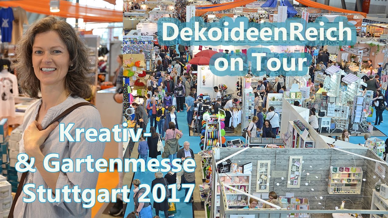 Dekoideenreich on Tour: Kreativ- & Gartenmesse Stuttgart 2017  | Bloggertreffen
