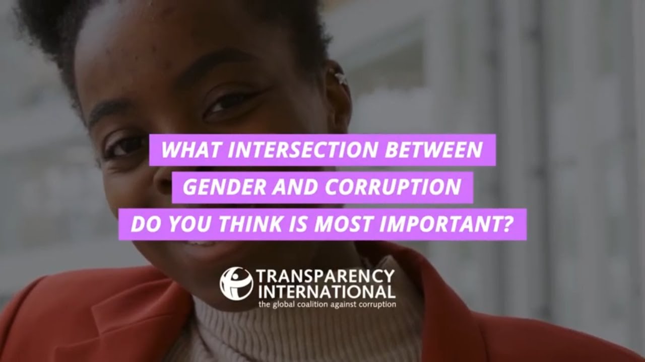 Intersections between gender and corruption | Transparency International