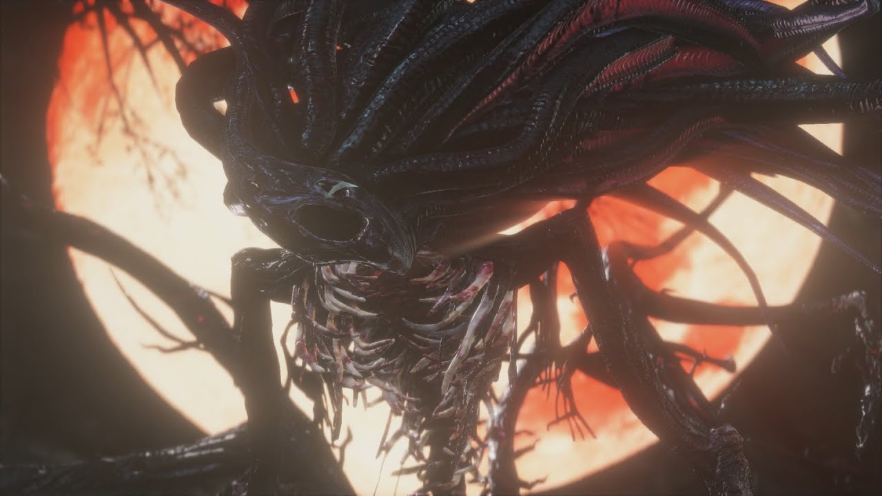 Bloodborne: Moon Presence Boss Fight (1080p)
