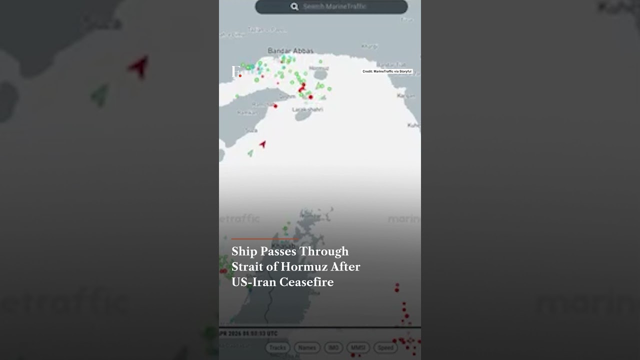 Ships Resume Movement in Strait of Hormuz After Ceasefire | US-Iran War | N18G
