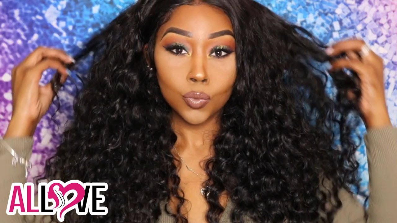 ALLOVE HAIR REVIEW - MALAYSIAN LOOSE DEEP WAVE WITH CLOSURE