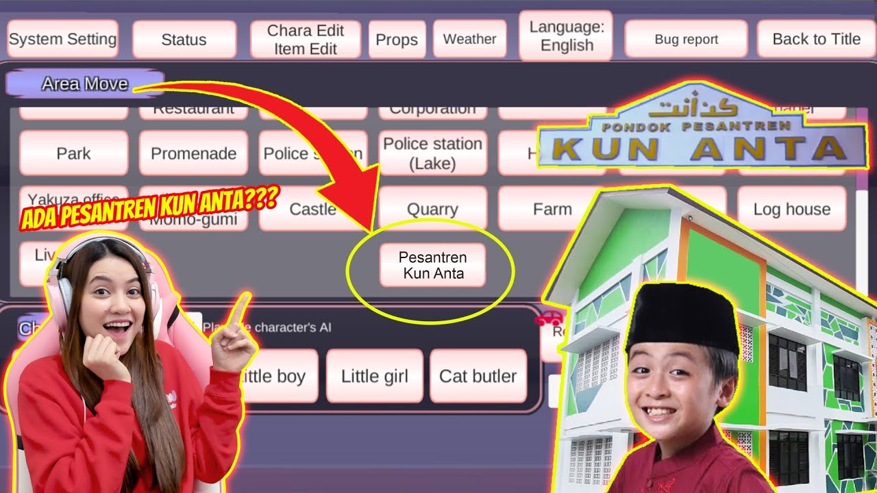 ADA PETA BARU TEMPAT SHOOTING SINETRON PESANTREN KUN ANTA!! SAKURA SCHOOL SIMULATOR - PART 521