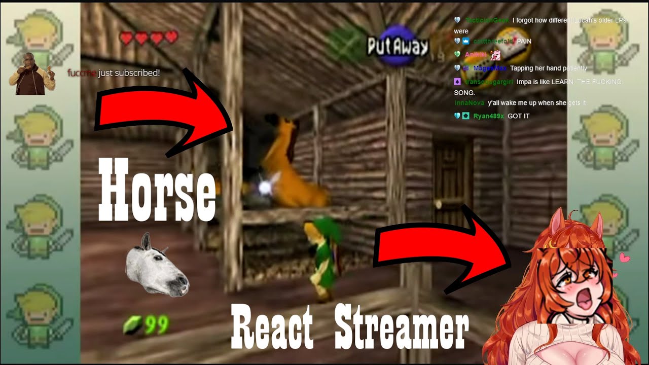 Streamer reacts to my compilation (Zelda OoT by Lucahjin; ten year anniversary)