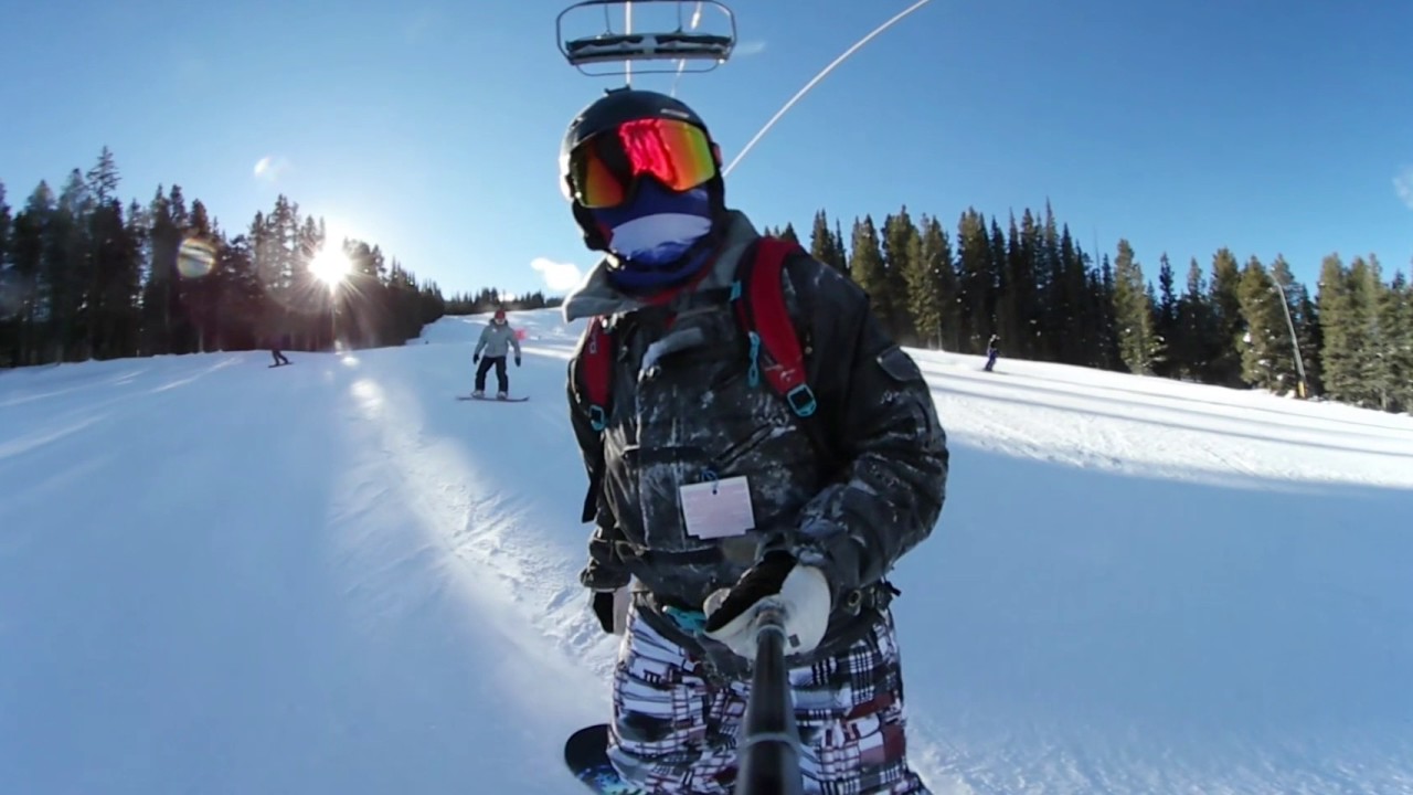 Sbjunky Gear 360 - 10 secs in and I fell...couldn't stop sliding too.
