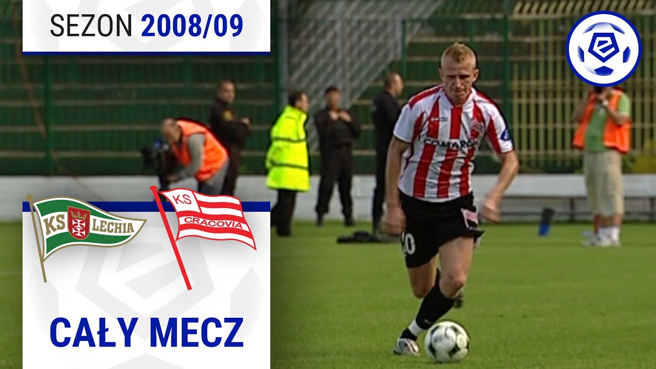 (1/2) Lechia Gdańsk - Cracovia | CAŁY MECZ | Ekstraklasa 2008/09 | 3. Kolejka