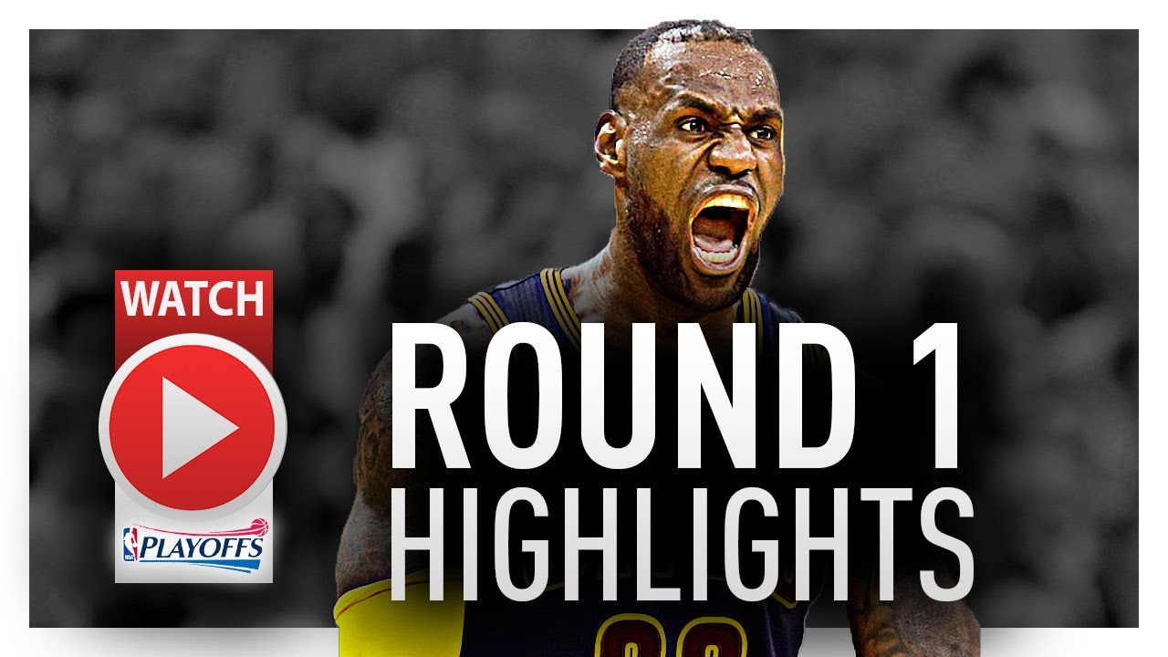 LeBron James Round 1 Offense Highlights VS Pacers 2017 Playoffs - HISTORICAL!