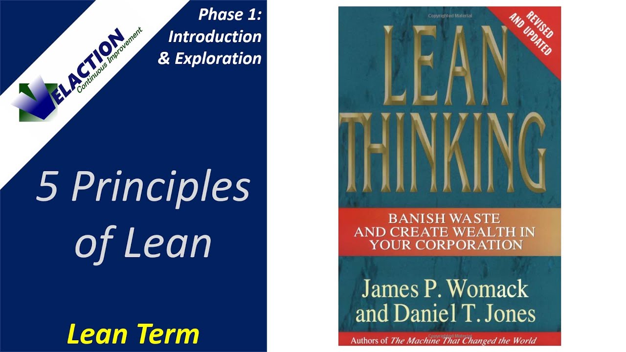 5 Principles of Lean (Lean Term)