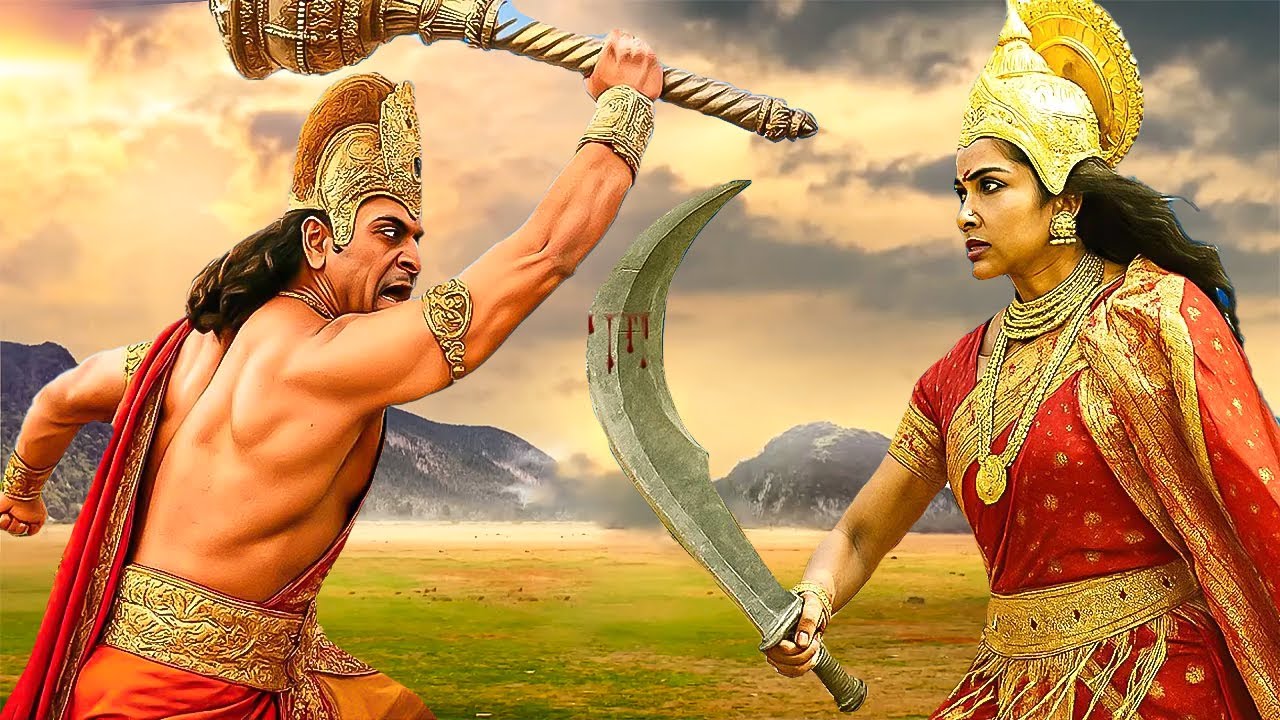 माँ शेरावाली और हनुमान युद्ध की आकांक्षा से आये आमने सामने | Mahabali Hanuman | 