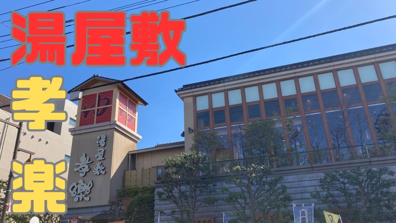 【北浦和】湯屋敷孝楽サウナ！！灼熱オートロウリュ、キンキン水風呂、激うまから揚げ