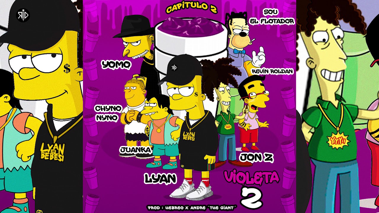 Lyan 'El Bebesi' Feat. Jonz X Yomo X Juanka X kevin Roldan X Sou X Chyno Cyno - Violeta 2